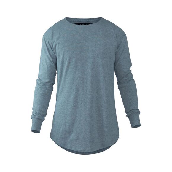 Extended Long Sleeve- Grey Men's Size Medium - Picture 1 of 2